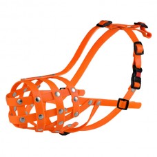 Намордник Barksi водовідштовхуючий біотановий німецька вівчарка мала, малинуа, німецька вівчарка велика помаранчевий  M(4911/Т) 