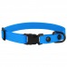 Нашийник для собак дрібних порід Bronzedog Surf Пластикова Пряжка Водовідштовхувальний із Захисним Полімерним Покриттям Блакитний  XS(44/6132/Т) 