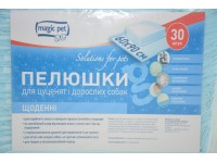 Вбираючі пелюшки щоденні Magik pet для цуценят і собак 60х90 см 30 шт 
