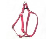 Шлея для тварин Zoo-hunt Весна міні шкіра рожевий 