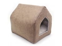 Хатка для собак і котів Zoo-hunt Айсберг коричневий №1 35х44х39 см Хатка для собак і котів Zoo-hunt Айсберг коричневий №1 35х44х39 см