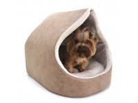 Будка для котів і собак Zoo-hunt Айсберг коричнева №2 42,5х42,5х37,5 см 