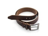 Ремінь чоловічий шкіра 4 см 100 см Zoo-hunt коричневий 7201-к 