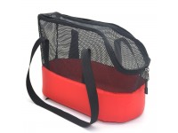 Сумка переноска для тварин Zoo-hunt Літо червона №0 22,5х32,5х28 см 