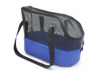 Сумка переноска для тварин Zoo-hunt Літо синя №1 23х43х30 см 