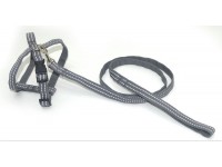 Комплект для собак і котів Zoo-hunt капроновий світловідбиваючий Неон 1,0 см сірий Комплект для собак і котів Zoo-hunt капроновий світловідбиваючий Неон 1,0 см сірий