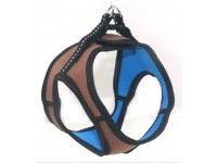 Шлея для тварин Zoo-hunt Фітнес №3 неопренова коричнева 