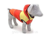 Жилет Тріо з капюшоном для собак Zoo-hunt червоний  міні 21х27 см
