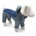 Комбінезон-дощовик з капюшоном для собак Zoo-hunt сірий бебі 18х22 см
