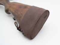 Тильник на приклад шкіра Ретро Zoo-hunt коричневий 10020/2 