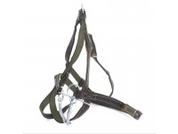 Вуздечка-кантер Zoo-hunt кінна прогумована 20101 