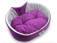 Лежак для собак і котів Zoo-hunt Містик-котик фіолетовий №1 320х430х180 мм Лежак для собак і котів Zoo-hunt Містик-котик фіолетовий №1 320х430х180 мм