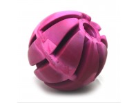 М'яч з прорізами Sum-plast №1 іграшка гумова для собак 4 см М'яч з прорізами Sum-plast №1 іграшка гумова для собак 4 см