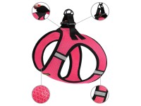 Шлея для собак Bronzedog Mesh Vest 3D сітка Рожева  M(83506/Т) 