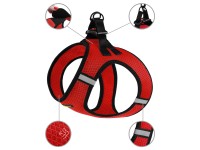 Шлея для собак Bronzedog Mesh Vest 3D сітка Червона  3XS(83103/Т) 