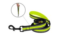 Повідець для Собак BronzeDog Mesh 2 в 1 Лимонний  S(60/1605/Т) 