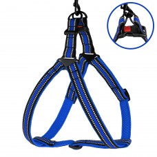 Шлея для Собак BronzeDog Mesh Стандарт Синя  L(82202/Т) 