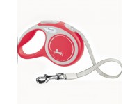 Рулетка-повідець для собак Flexi New Comfort S стрічка 5 м 15 кг червоний Рулетка-повідець для собак Flexi New Comfort S стрічка 5 м 15 кг червоний