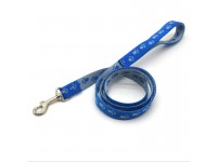 Повідець для собак і котів Zoo-hunt капроновий Лапки 2,0 см сіро-блакитний Лапки ПКЛ 2,0/120 см Повідець для собак і котів Zoo-hunt капроновий Лапки 2,0 см сіро-блакитний Лапки ПКЛ 2,0/120 см