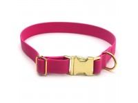 Нашийник для собак біотановий Колорит Zoo-hunt 2,5 см 30-51 см рожевий 