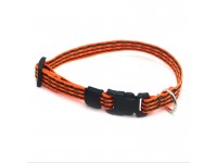 Нашийник для собак Zoo-hunt капроновий Тренд ОК 1,0 см 19-30 см помаранчевий 