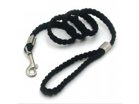 Повідець для собак Zoo-hunt капроновий плетений ПКЛ Коса 120 см чорний 