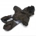 Дощовик для собак Zoo-hunt з капюшоном коричневий міні 21х27 см