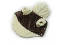 Толстовка для котів та малих порід собак Zoo-hunt Сфінкс молочний+коричневий бебі 20х20 см