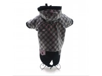 Плащ-дощовик для собак Zoo-hunt Лорд сірий міні 21х32 см