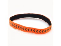 Світловідбиваюча пов'язка на руку 2 см Zoo-hunt помаранчева 1031 