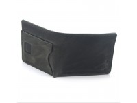 Гаманець шкіряний Крейзі Zoo-hunt сірий 1053 