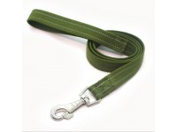 Повідець брезентовий світловідбивний для собак Zoo-hunt ПБ 2,5 см 120 см хакі 