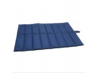 Лежак-матрац для собак Zoo-hunt Вояж портативний синій+сірий L 65х100 см