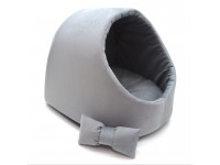 Будка для котів і малих порід собак Zoo-hunt Бліц сіра №1 36х37х32 см