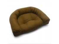 Диван для собак і котів Zoo-hunt Екко коричневий №1 52х70х21 см