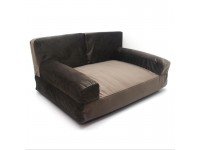 Диван для собак Zoo-hunt Флінт коричневий №1 48х70х30 см