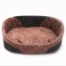 Лежак для котів і собак Zoo-hunt Фокс коричневий №1 320х430х125 мм