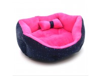 Лежанка для собак та кішок Zoo-hunt Марсель синій №1 40х50х18 см