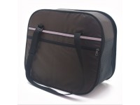 Сумка переноска Поллі для котів та малих порід собак Zoo-hunt №1 24х44х38 см коричнева 