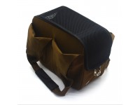 Сумка переноска для малих порід собак та котів Zoo-hunt Корс S 20х39х30 см коричнева 