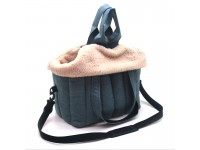 Сумка-лежак для котів та малих собак Zoo-hunt Комфорт M №2 48х25х35 см джинс Сумка-лежак для котів та малих собак Zoo-hunt Комфорт M №2 48х25х35 см джинс