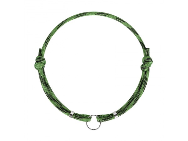 Шнурок для адресників Barksi з паракорду для собак та котів Зелений  M(8905) 