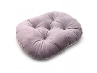 Лежак-подушка для собак та котів Zoo-hunt Велюр рожевий №1 40х50 см
