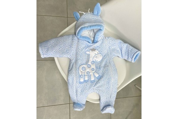 Комбінезон MAŁGOSIA демісезонний Zyrafka для немовлят блакитний Комбінезон MAŁGOSIA демісезонний Zyrafka для немовлят блакитний