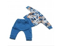 Костюм MAŁGOSIA Dzungla для немовлят блакитний Костюм MAŁGOSIA Dzungla для немовлят блакитний