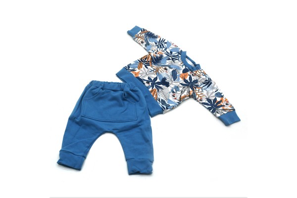 Костюм MAŁGOSIA Dzungla для немовлят блакитний Костюм MAŁGOSIA Dzungla для немовлят блакитний