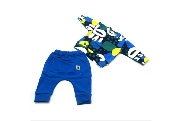 Костюм MAŁGOSIA Miloo для немовлят кольоровий хлопчик Костюм MAŁGOSIA Miloo для немовлят кольоровий хлопчик