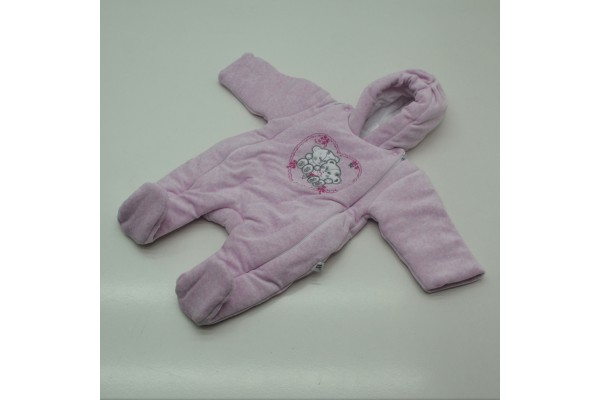 Комбінезон MAŁGOSIA демісезонний Misie для немовлят рожевий Комбінезон MAŁGOSIA демісезонний Misie для немовлят рожевий