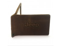 Обкладинка для водійських документів Jeep Zoo-hunt шкіра Крейзі 1062 оливкова 