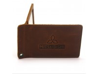 Обкладинка для водійських документів Mitsubishi Zoo-hunt шкіра Крейзі 1064 коньяк 